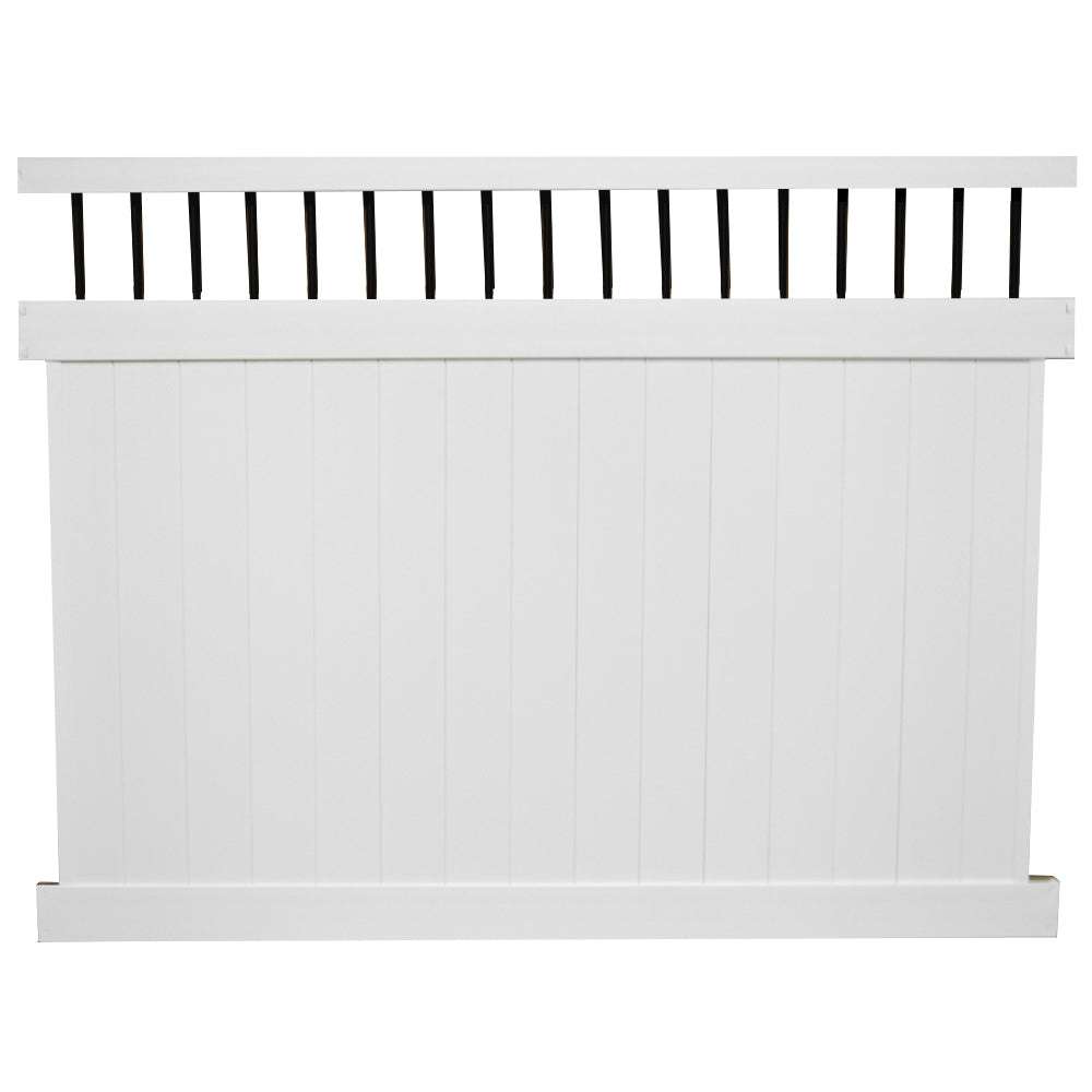 Tuscany vinyl fence
