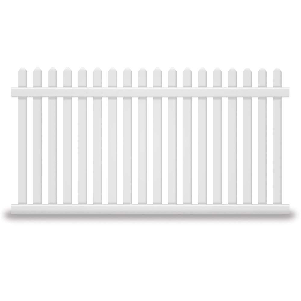 Provincetown Spade vinyl fence