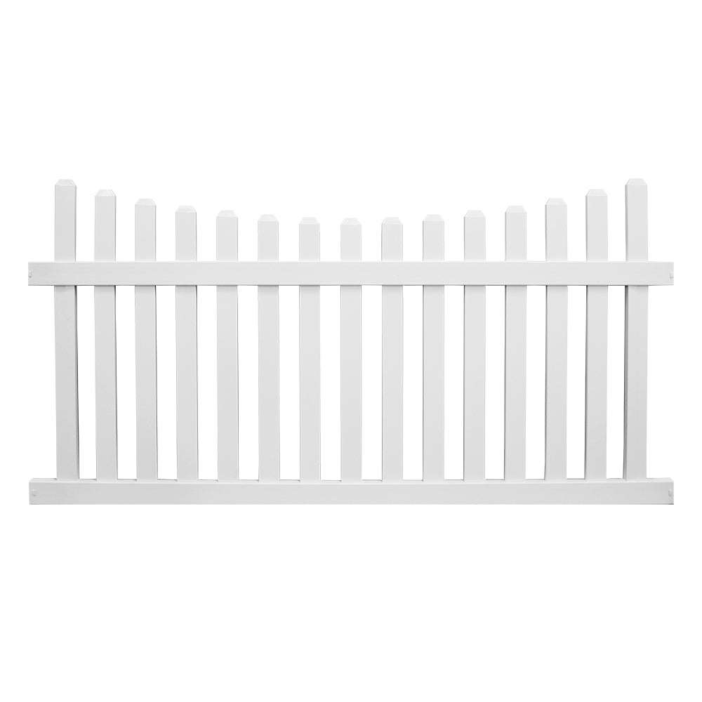 Ellington Spade vinyl fence