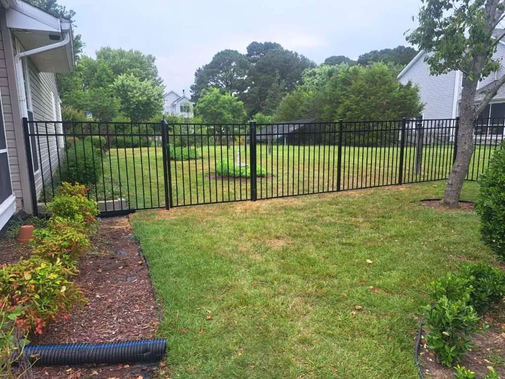 ORNAMENTAL fence - BLACK IRON