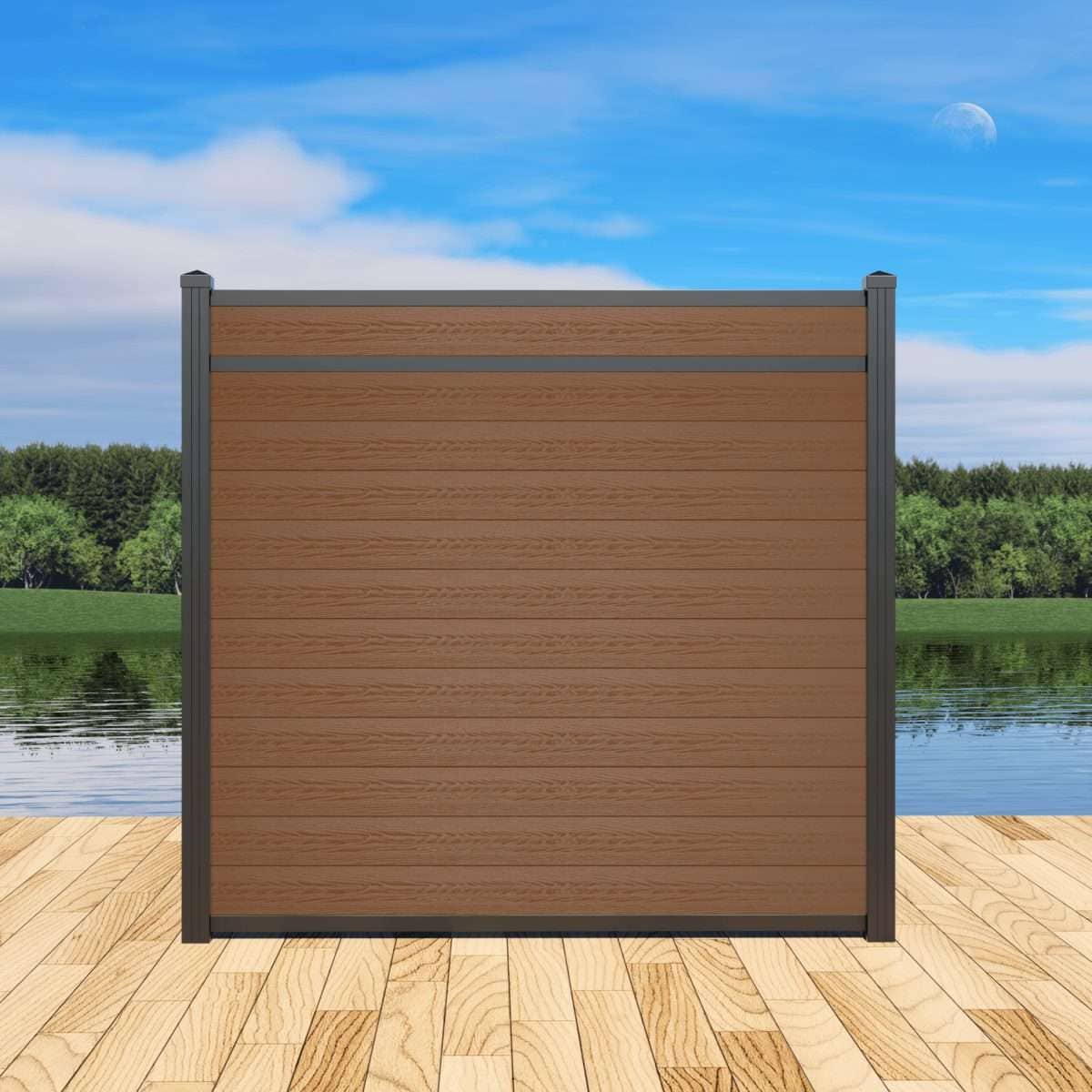 Accent Rail composite fence