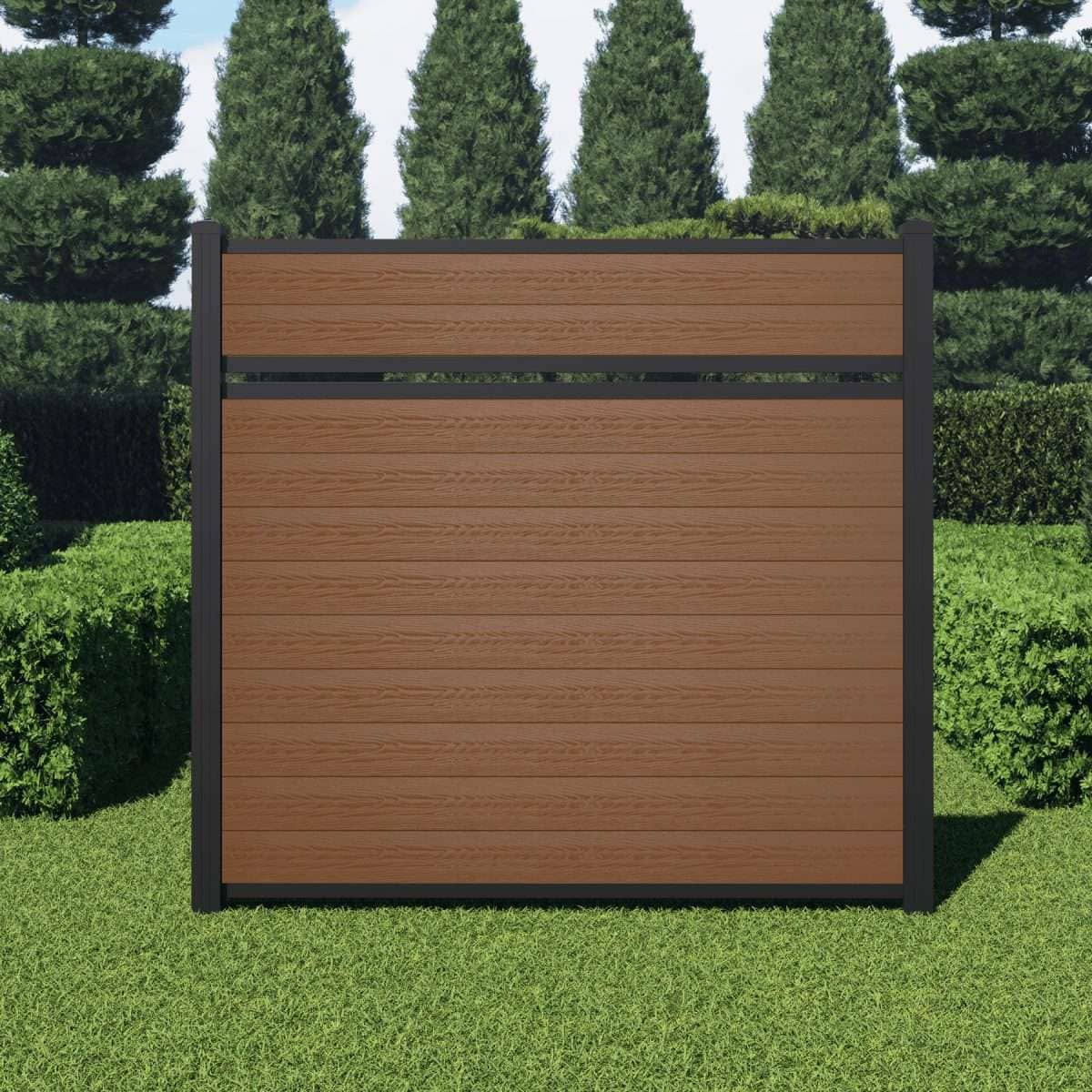 Semi-Private composite fence