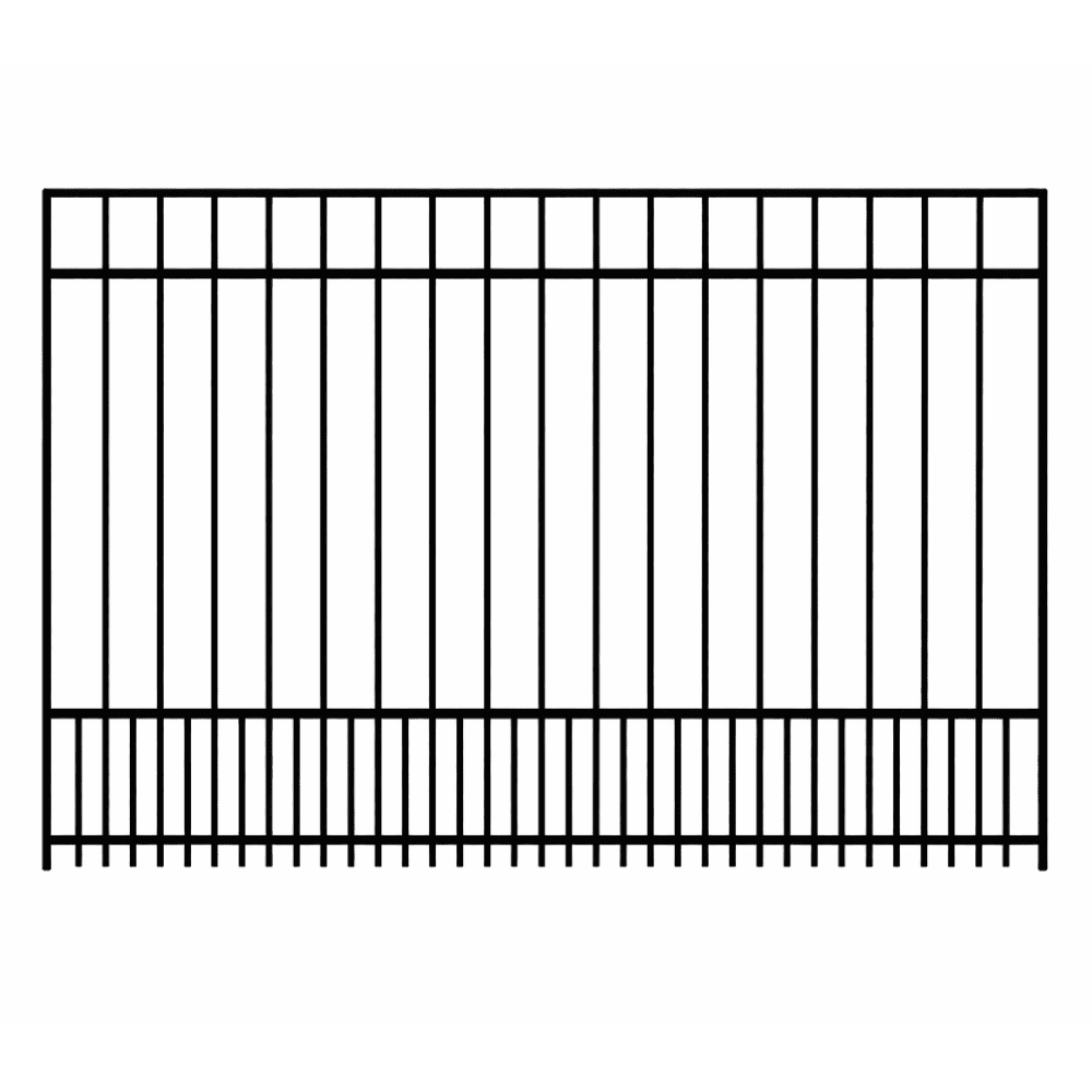 Terrier aluminum fence